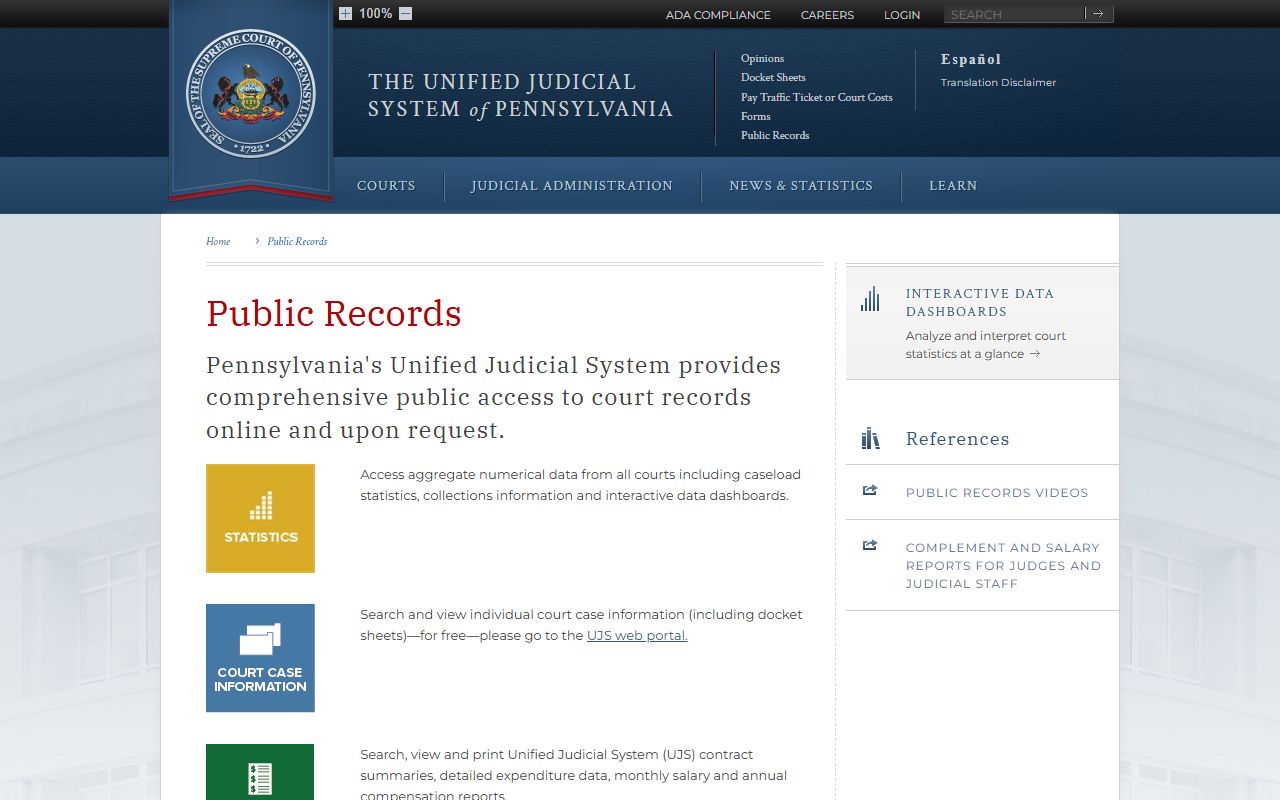 Cumberland records reference map and access context